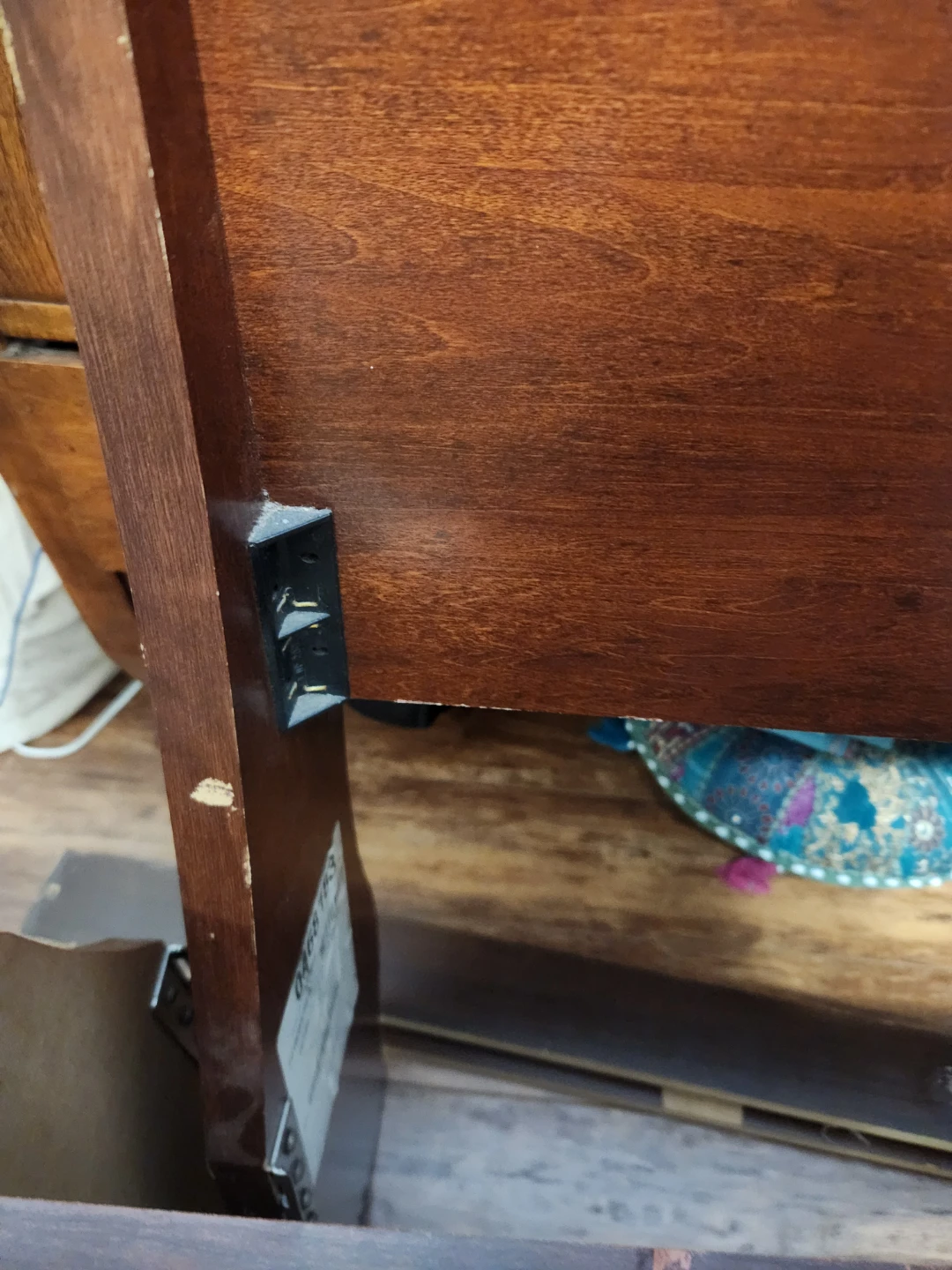 Wooden Sleigh Bed Frame full - photo 4