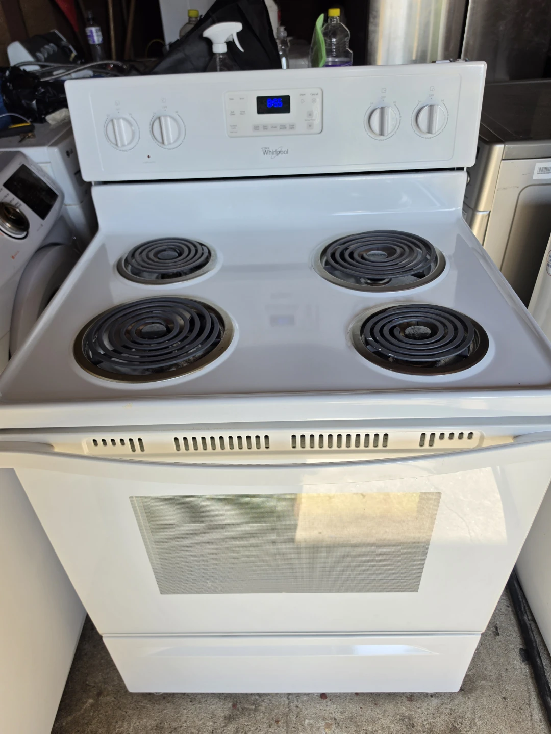 White Electric Coil Range 30" - Delivery Available - photo 4