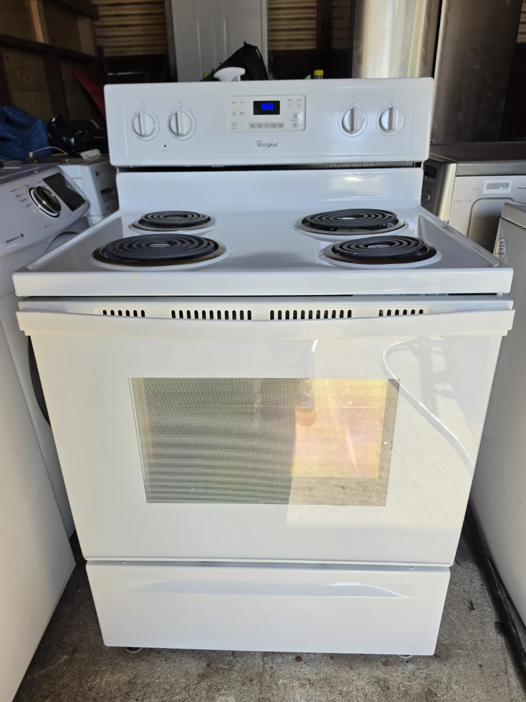 White Electric Coil Range 30" - Delivery Available - photo 5