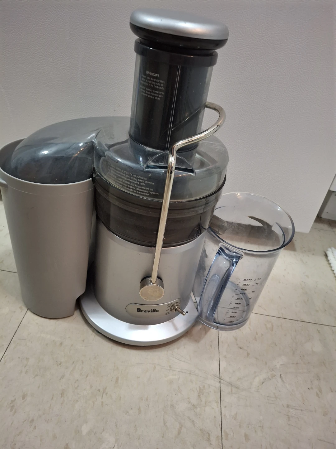 Breville Juice Fountain Plus Juicer JE98XL - photo 2