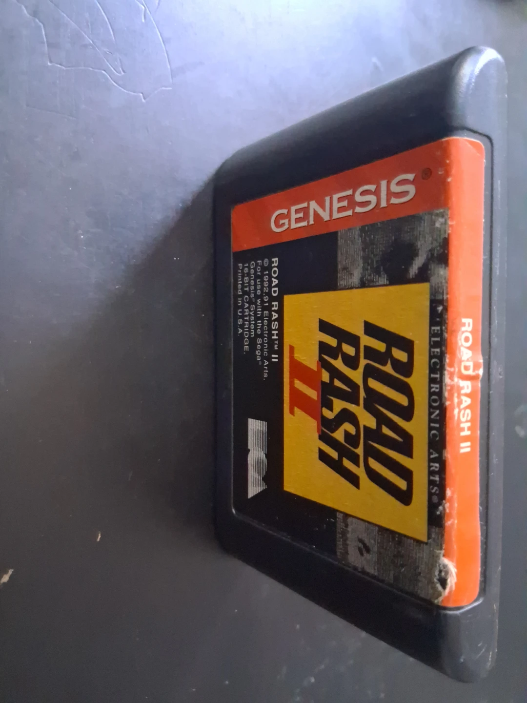 Sega Genesis Road Rash II Video Game Cartridge - photo 3
