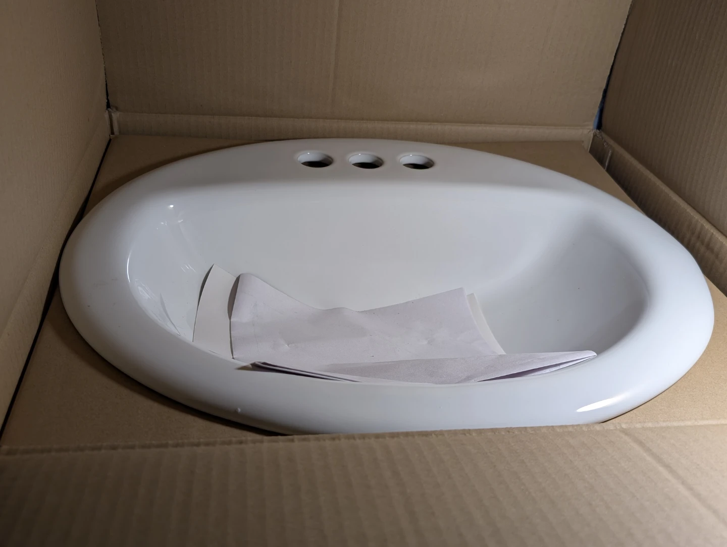 Glacier Bay 1000 671 624 Oval Drop-In Sink - photo 2
