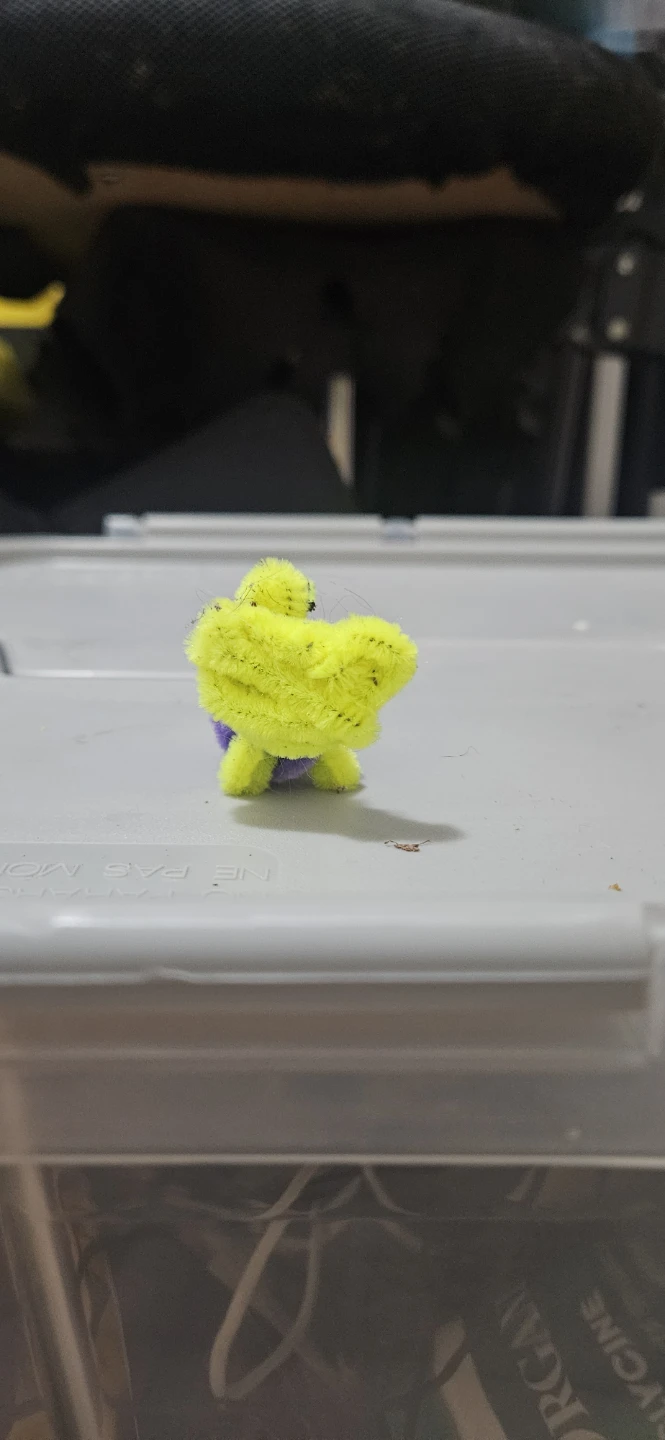 Handmade Pipe Cleaner Cat Figure