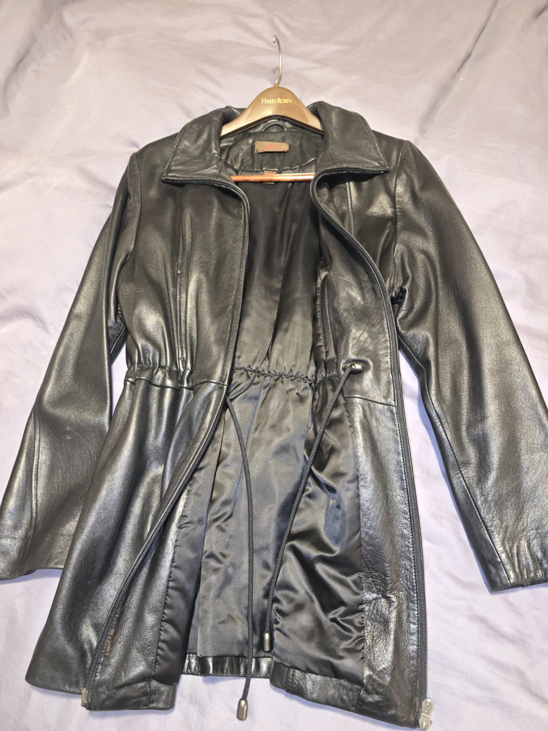Danier Leather ladies XS genuine leather dress jacket. - photo 5