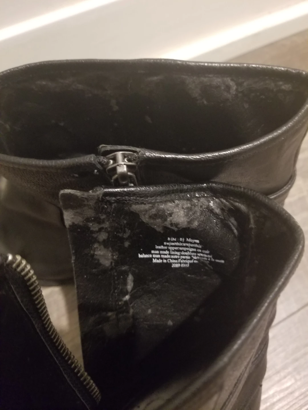 Nine West- Black Leather Ankle Boots - photo 2