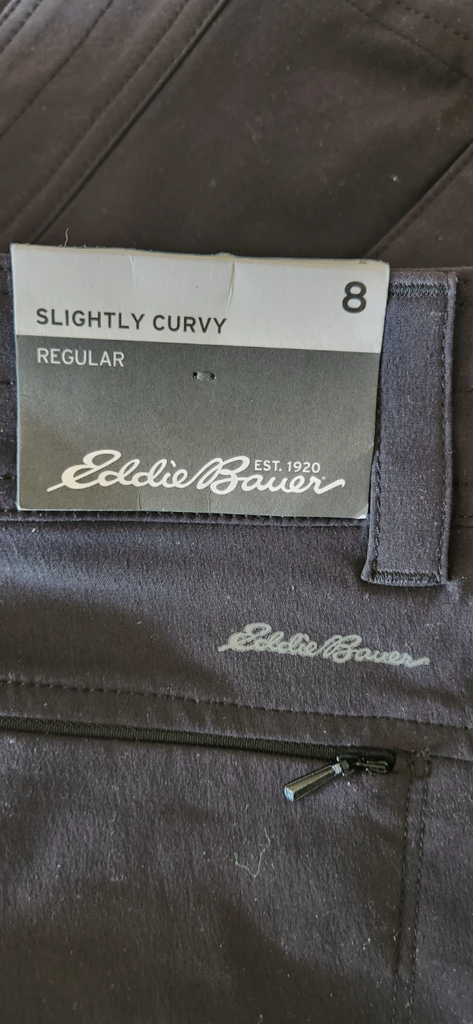 New Eddie Bauer Women's Size 8 Black Shorts - photo 2