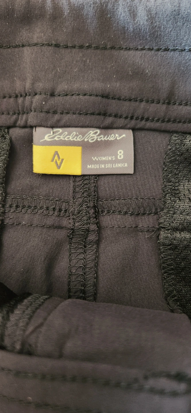New Eddie Bauer Women's Size 8 Black Shorts - photo 4