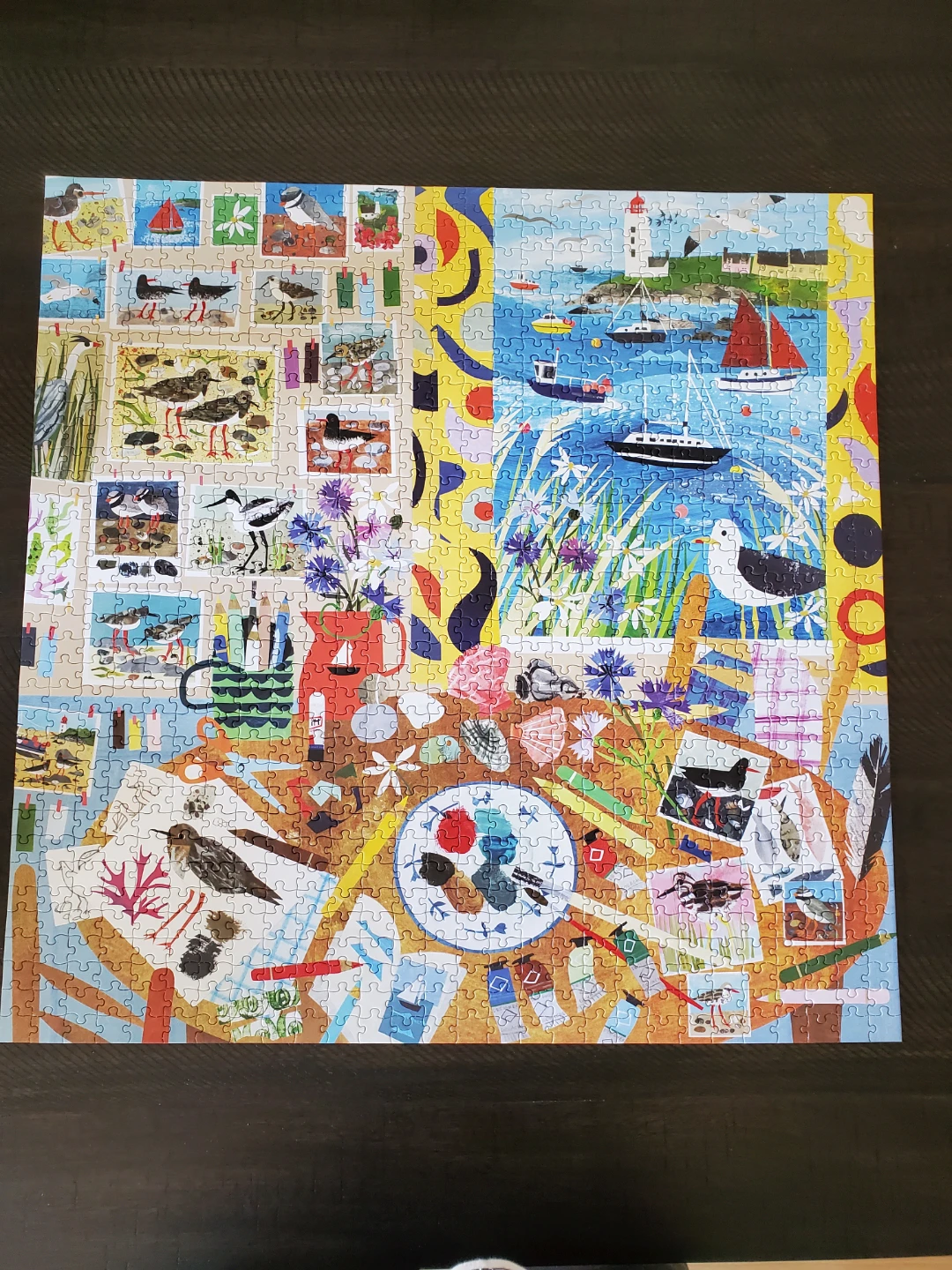 eeBoo 1000 Piece "Seabirds" Puzzle ⚽️ - photo 2