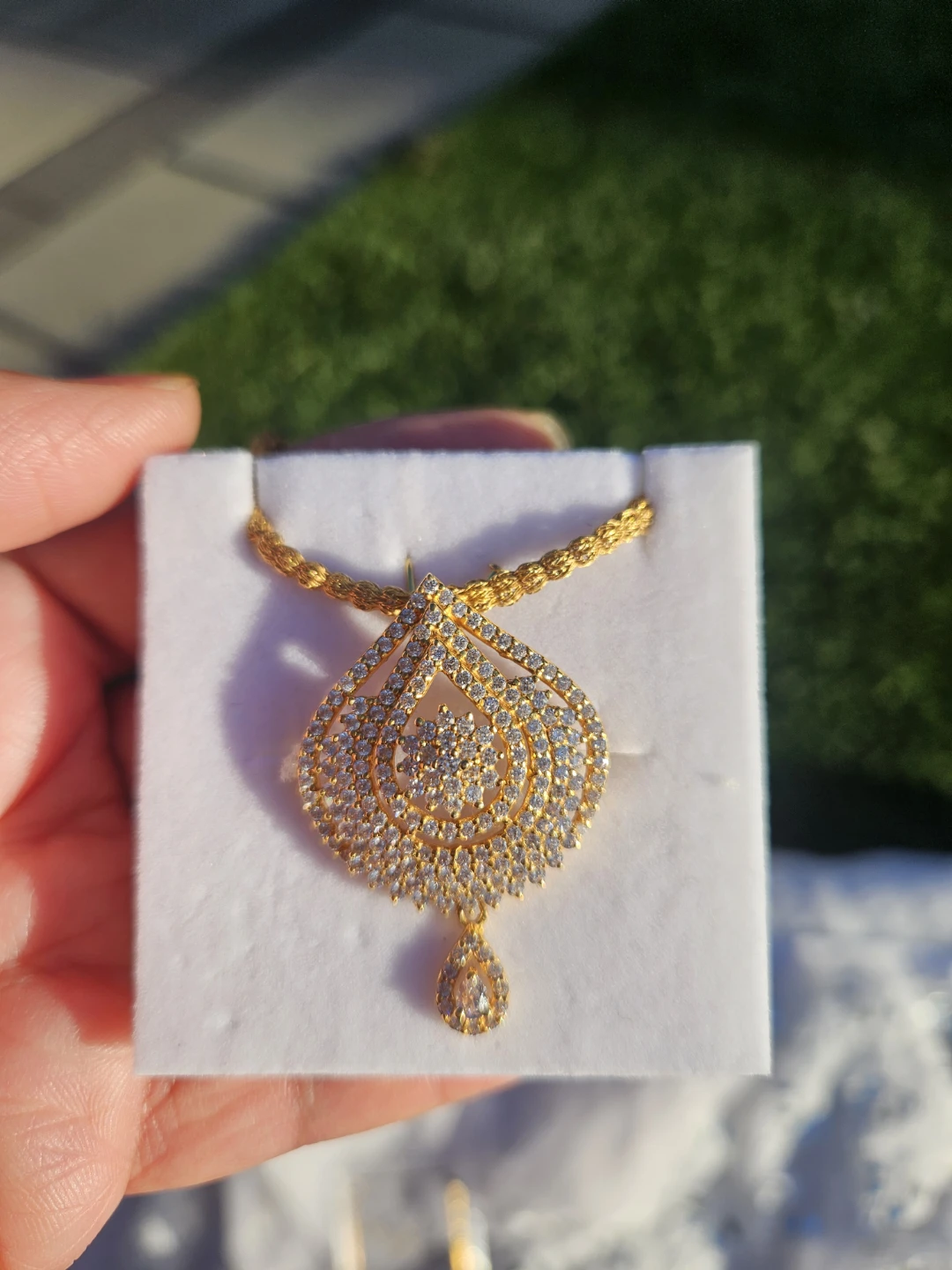 22kt Gold Necklace and Earrings, combo or seperate.. - photo 2