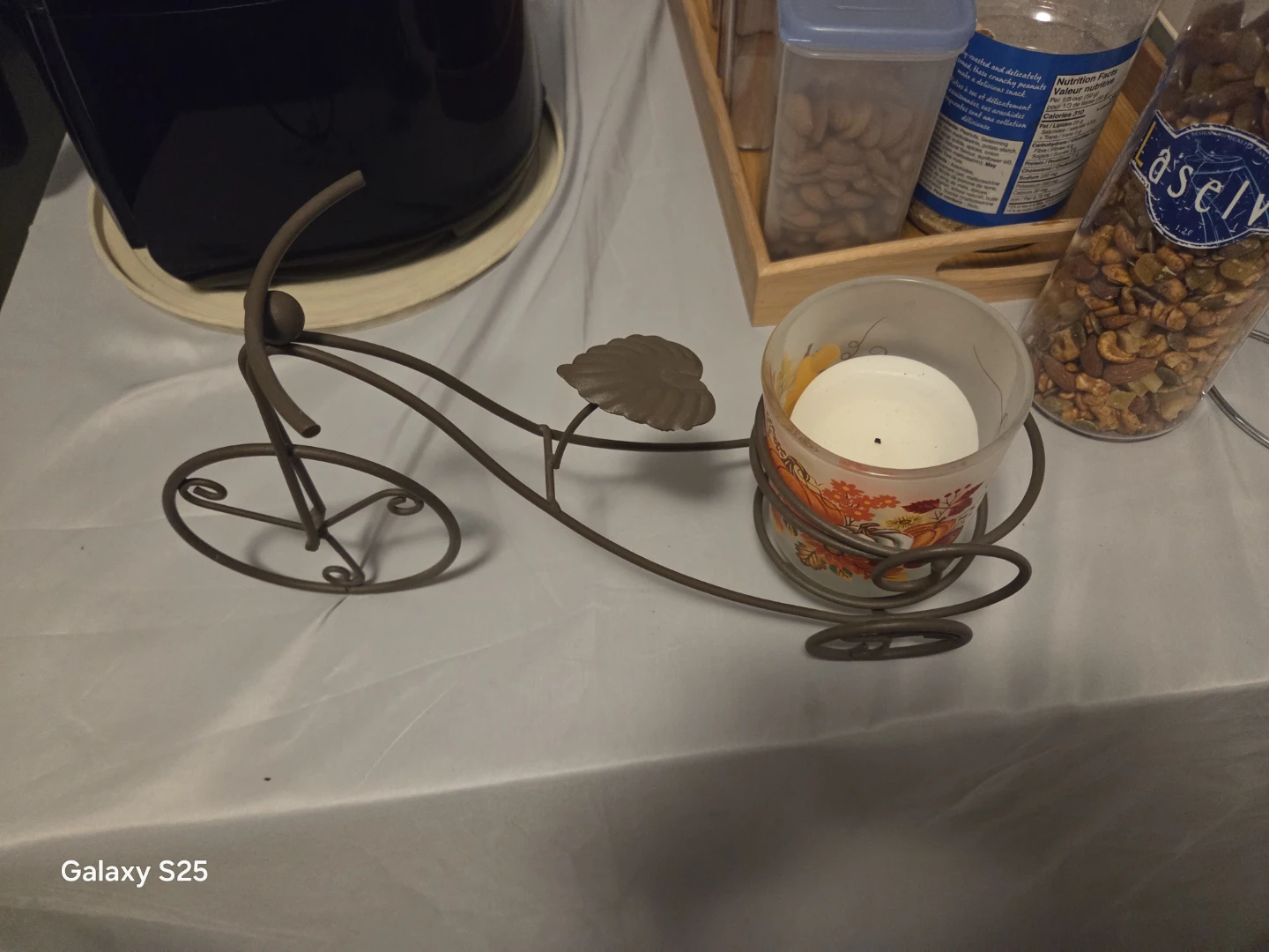 Wire Bicycle Candle Holder - photo 5