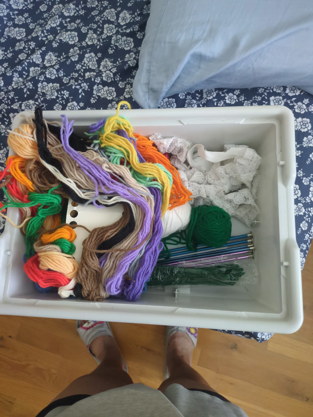 Crafting Yarn and Crochet Hook Bundle - photo 2