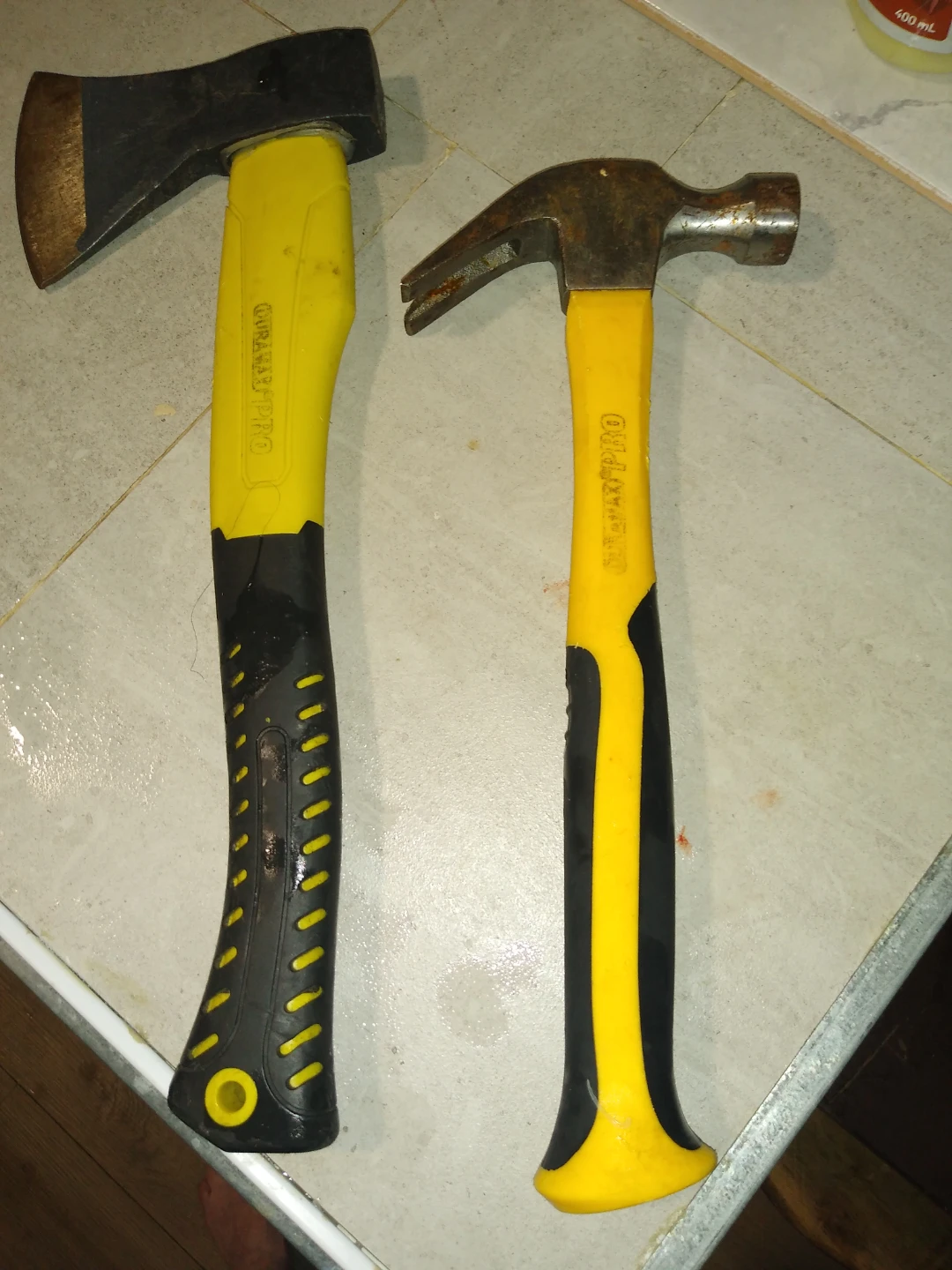 Professional ax and Hammer set
