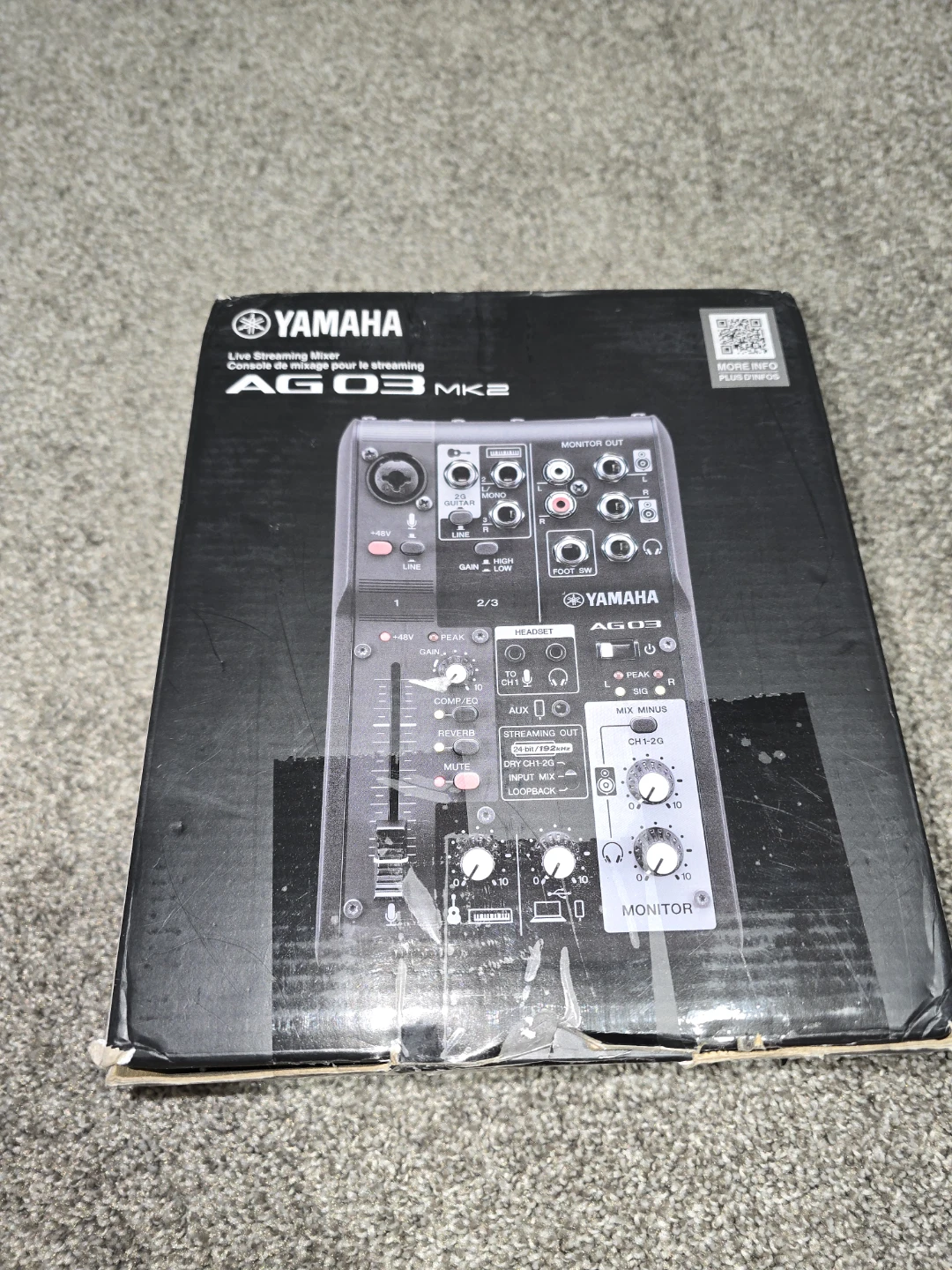 Yamaha AG03 Mk2 Live Streaming Mixer - photo 3