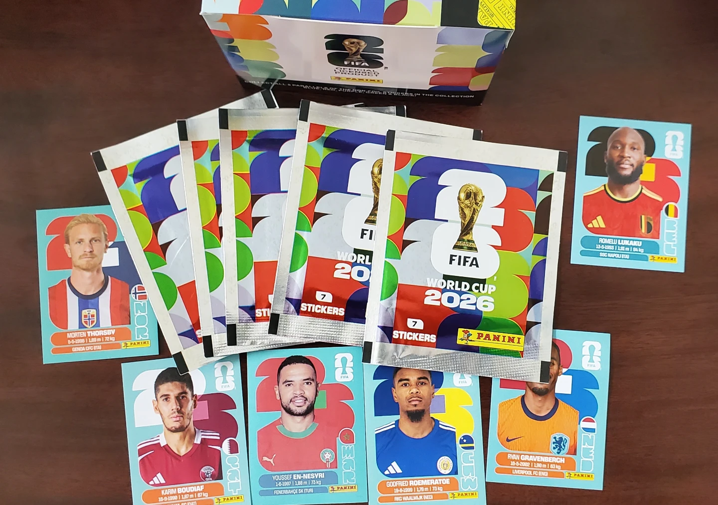 Panini FIFA World Cup 2026 Sticker Packs & Cards