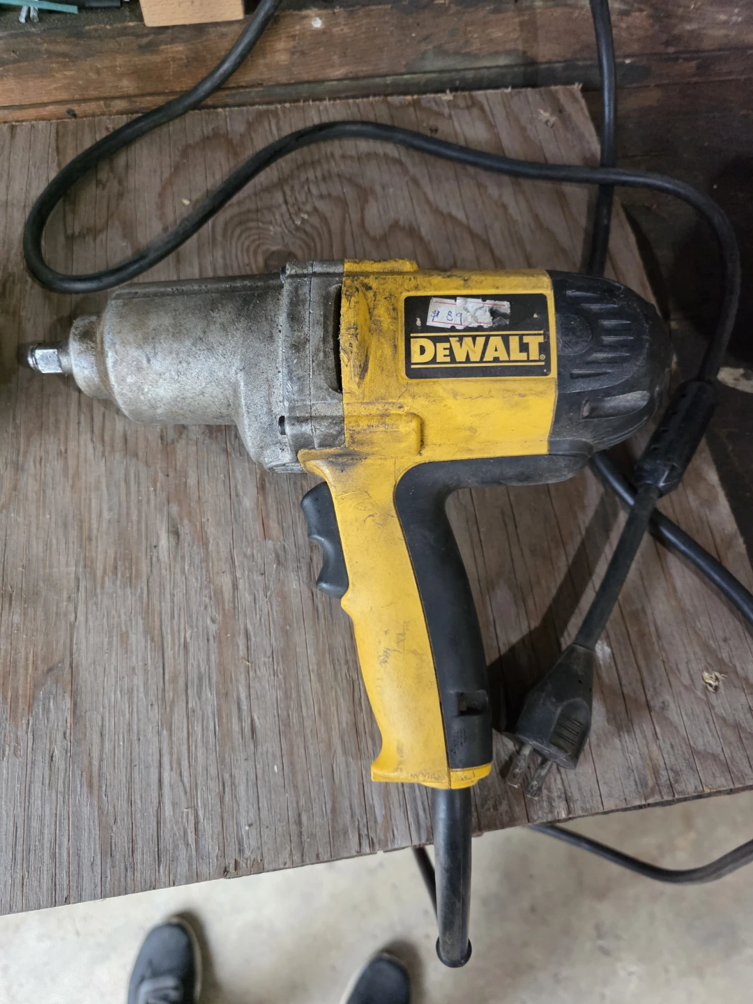 Dewalt 1/2 inch impact gun.