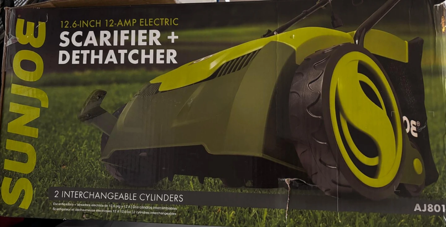 Sun Joe 12.6-inch Electric Scarifier + Dethatcher - photo 3
