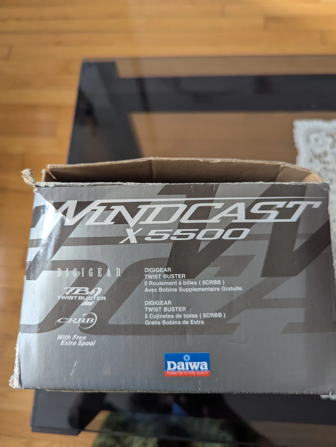 NEW DAIWA WIND CAST 5500 X. FISHING REEL - photo 3