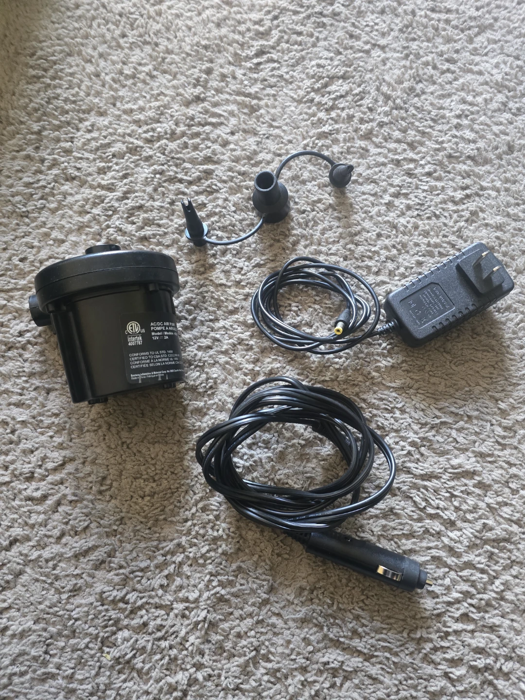 AC/DC AIR PUMP POMPE A AIR AC/DC