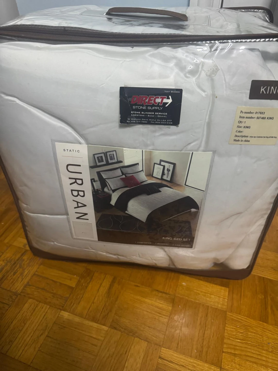 Urban 4pc King Comforter Set