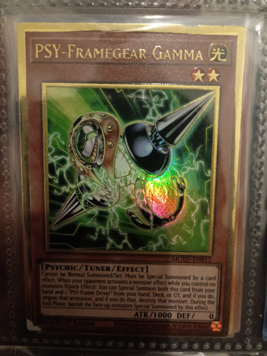 Yu-Gi-Oh! PSY-Framegear Gamma Card⚽