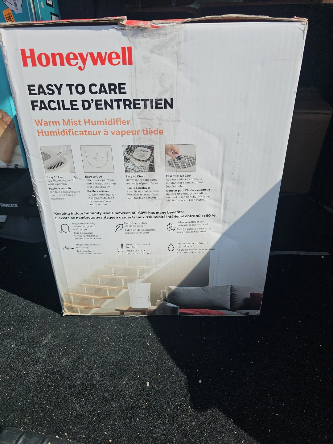 Honeywell Easy to Care Warm Mist Humidifier - photo 2