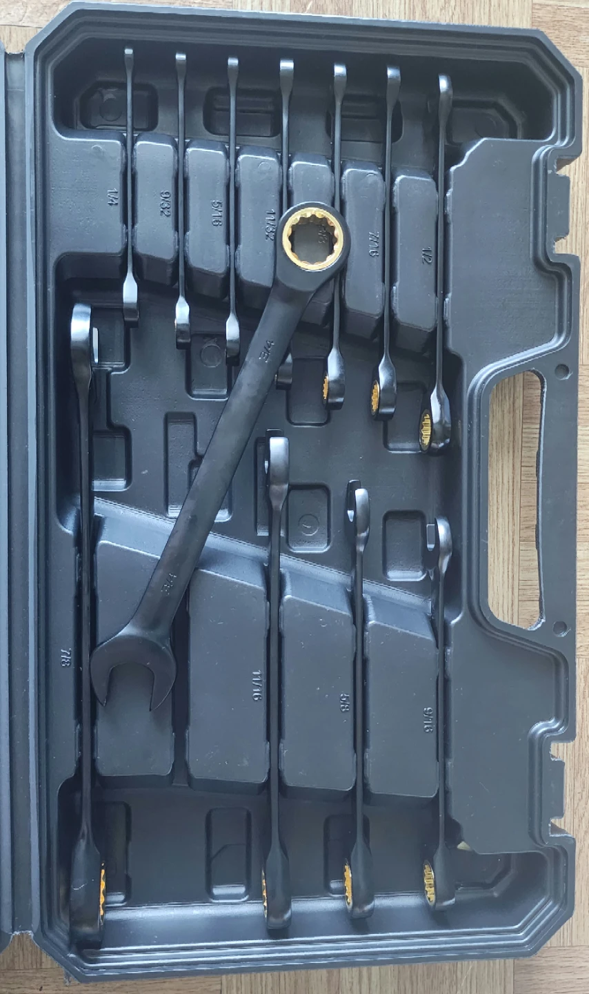EMENTOL 24 pieces ratcheting Wrench Set - photo 4
