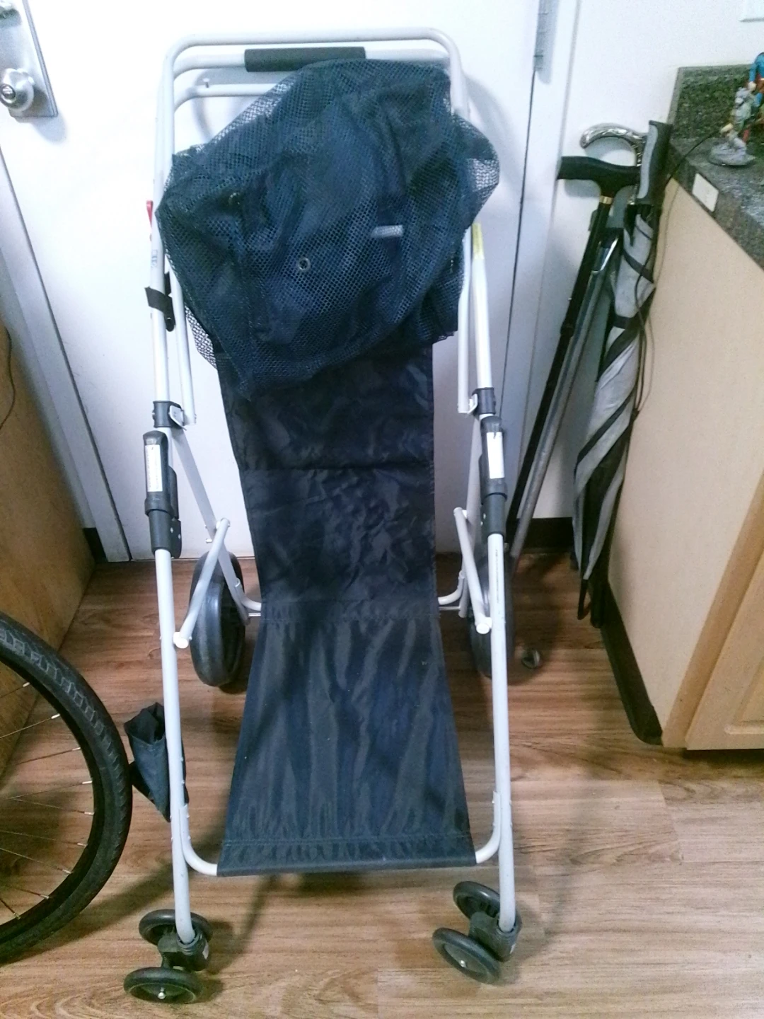 Black Shopping Cart Walker(wonder wheeler) - photo 4