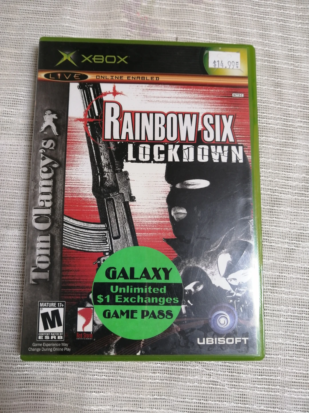 Tom Clancy's Rainbow Six Lockdown Xbox Game
