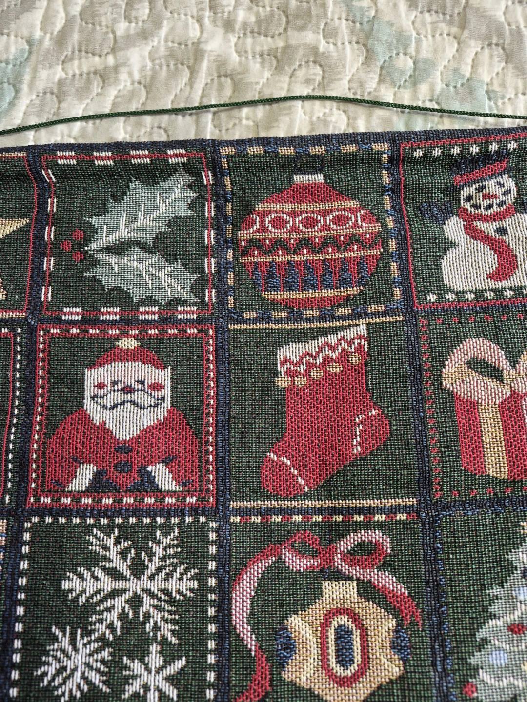 Holiday Christmas Wall Hanging Tapestry Decor - photo 4