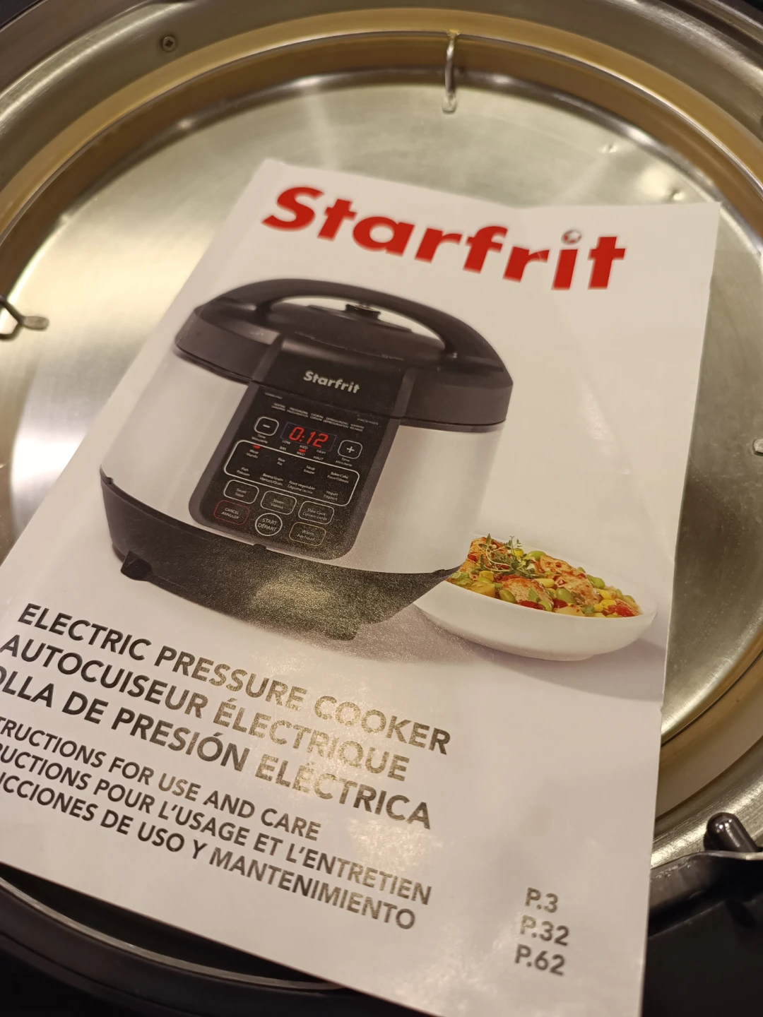 Starfrit Electric Pressure Cooker - photo 4