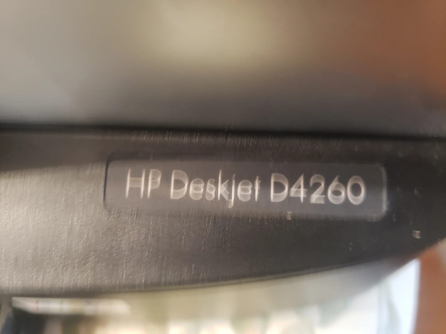 HP Deskjet D4260 Printer - photo 2
