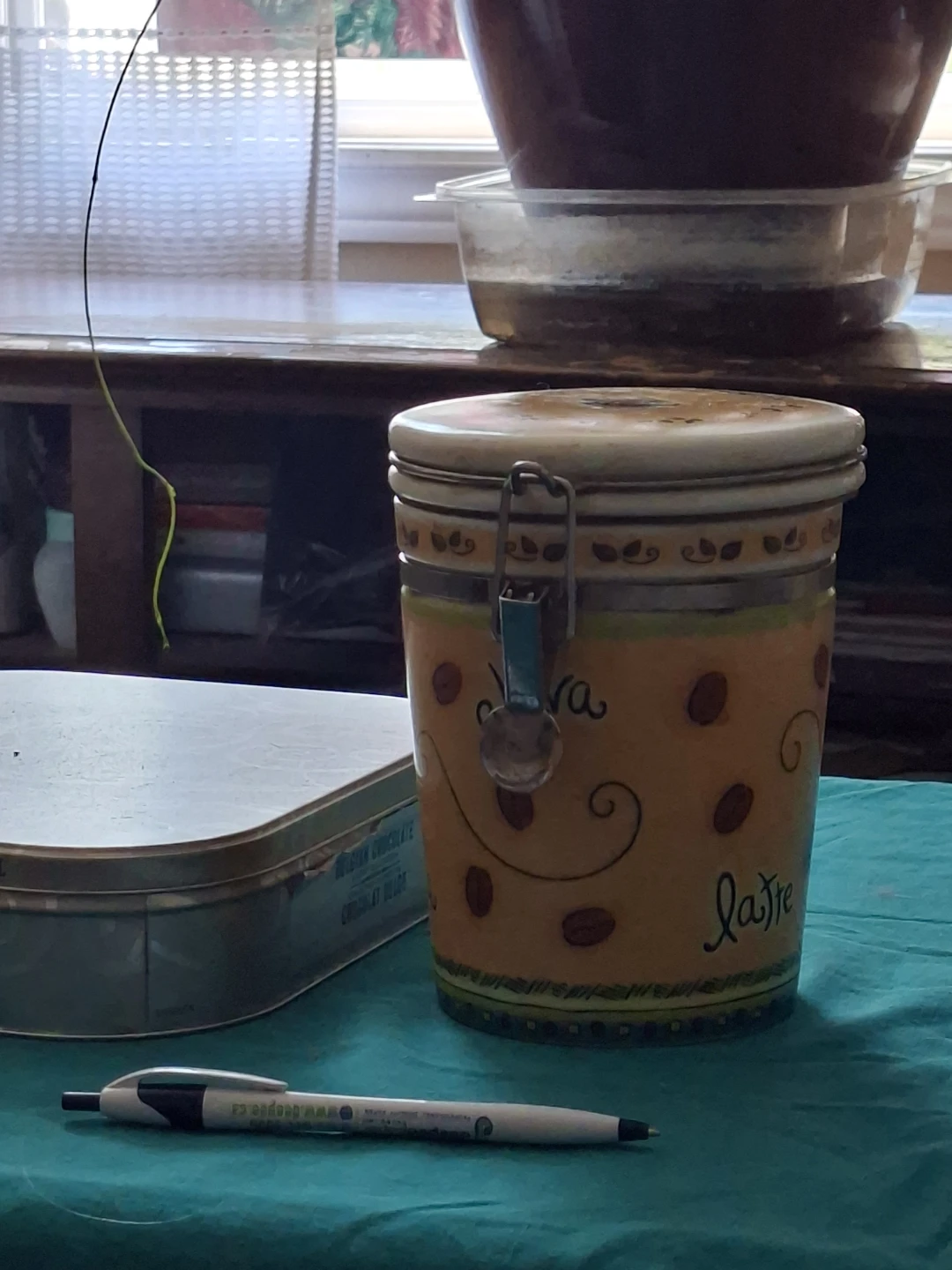 Ceramic Coffee Canister