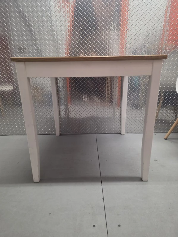 IKEA LERHAMN Solid Wood Square Kitchen Table / Compact Desk - photo 3
