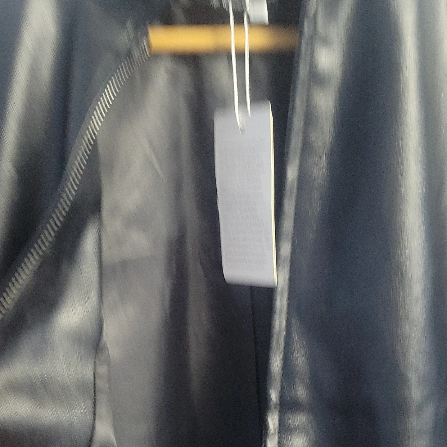 Trendy Queen Black Faux Leather Bomber Jacket - photo 4