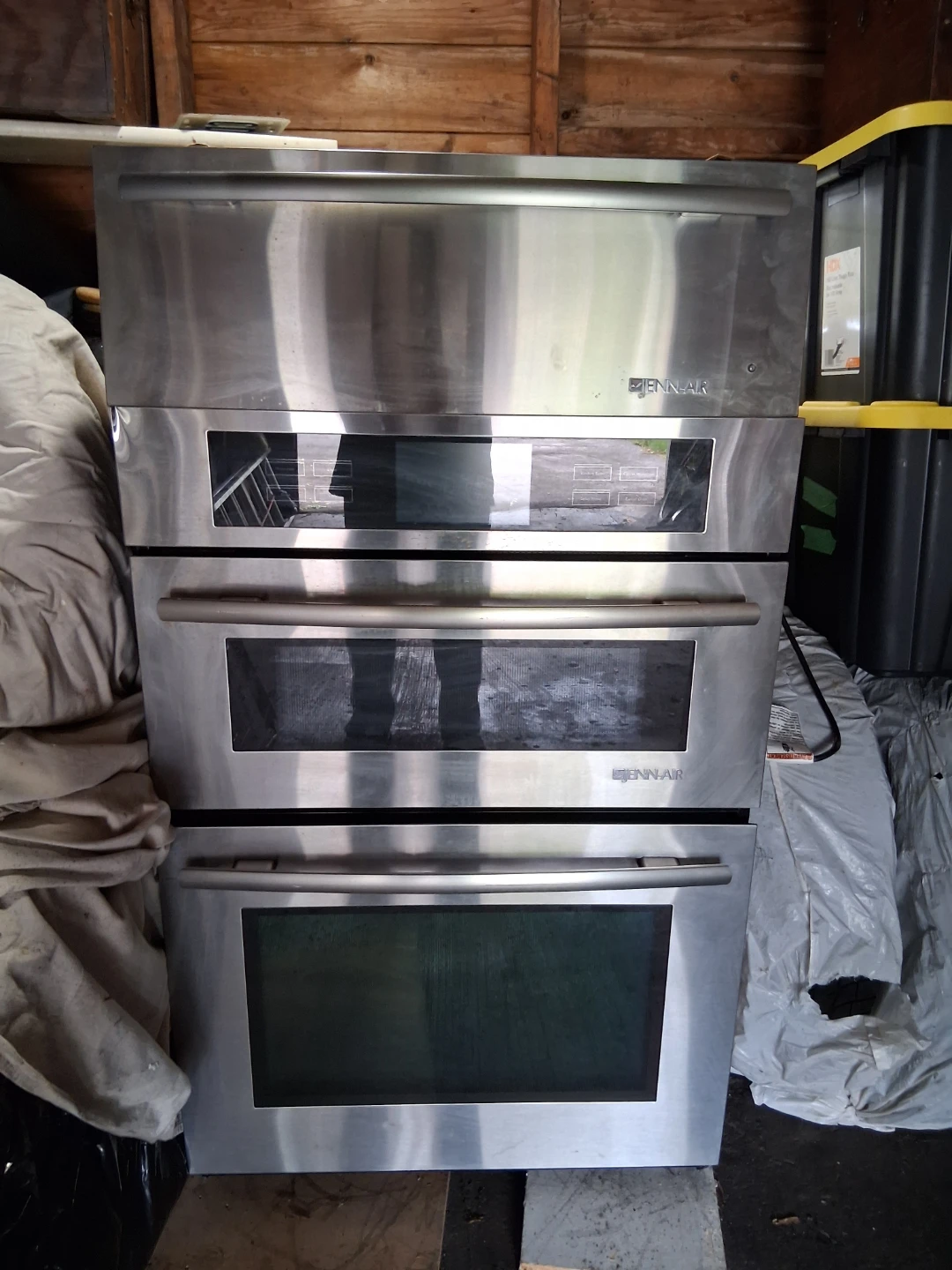 Jenn-Air Stainless Steel 3-Piece Wall Oven Stack - photo 2