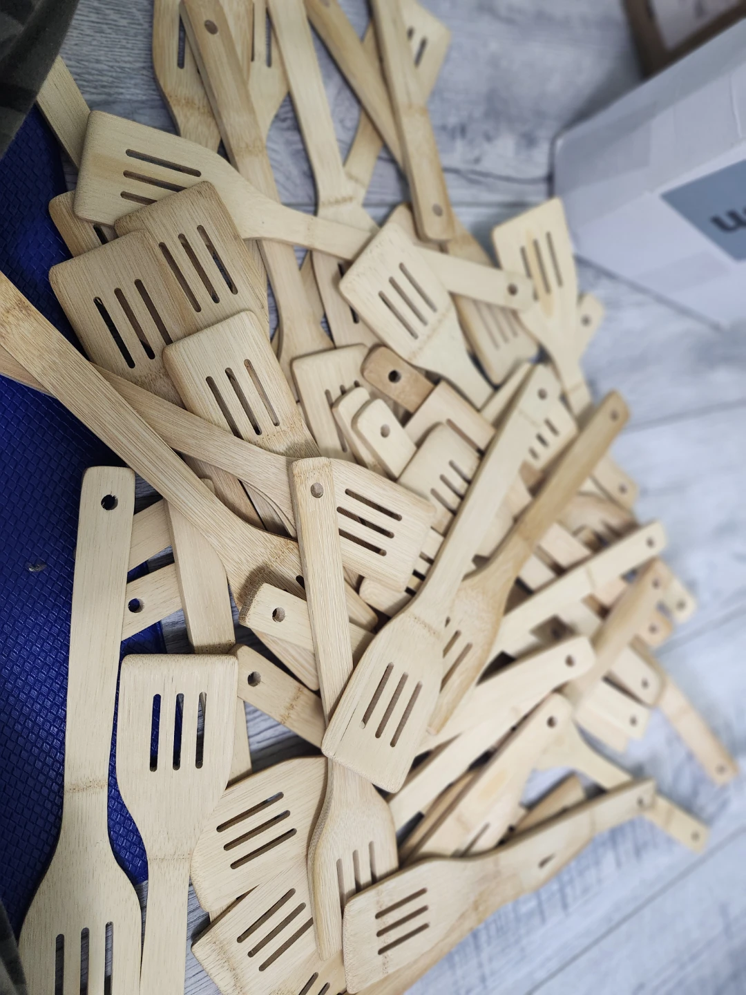 Bamboo Slotted Spatula Set