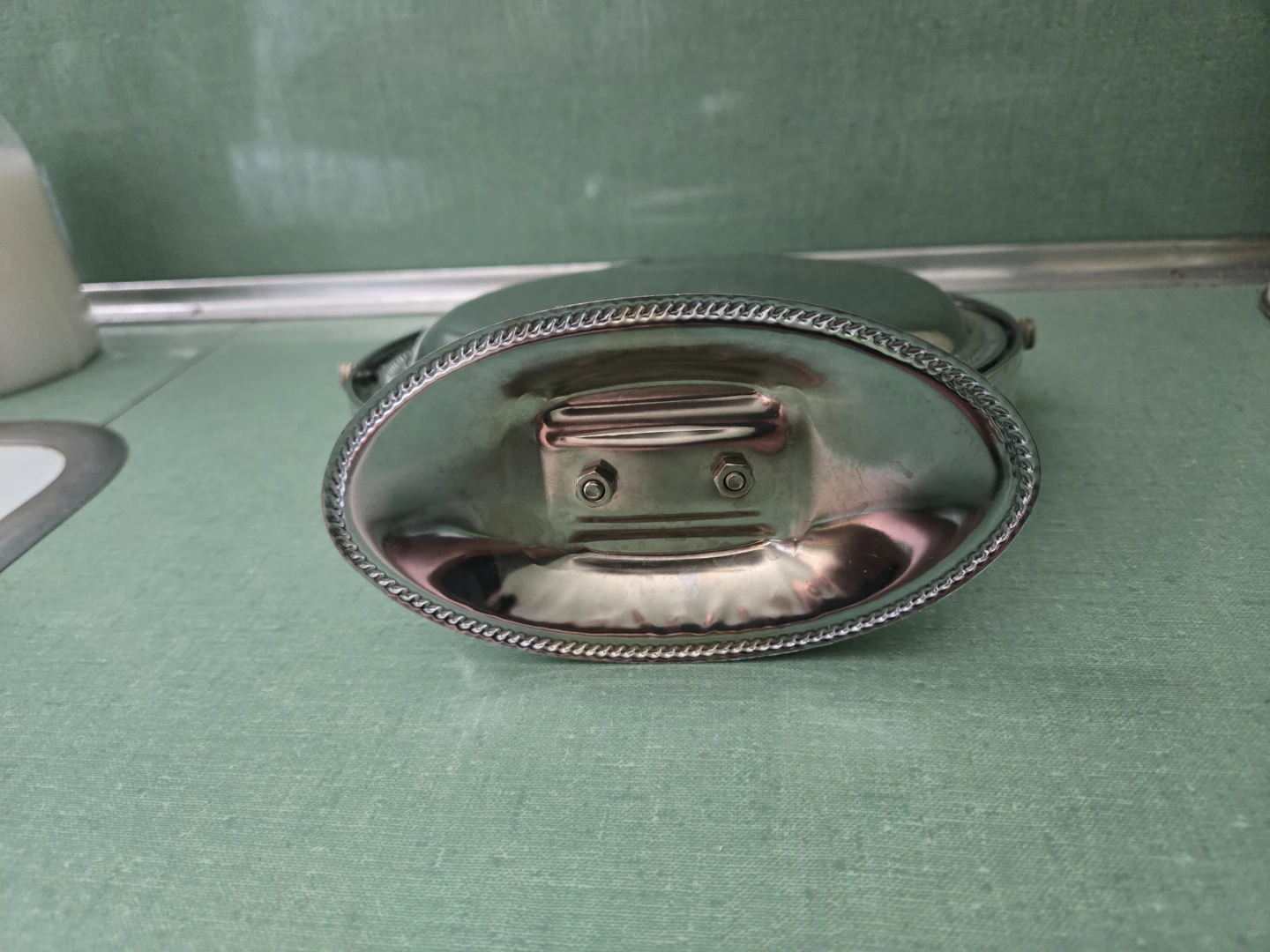 Vintage 3 Tier Foldable Serving Tray - photo 3