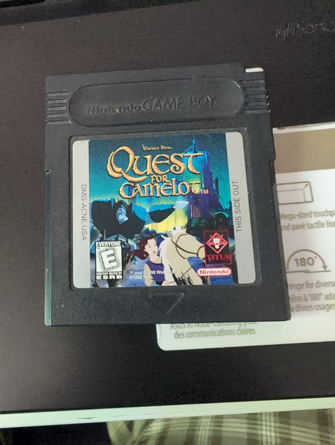Nintendo Game Boy Quest for Camelot