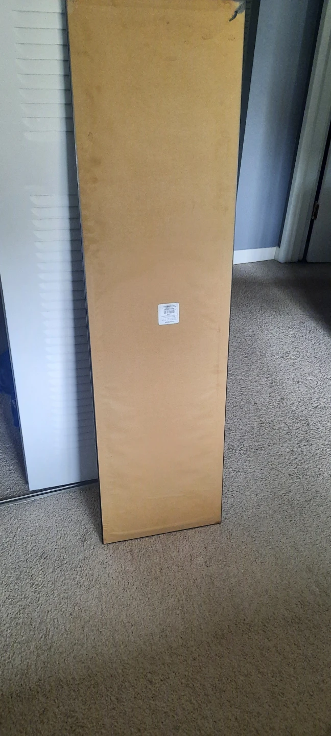 Black Framed Full Length Mirror - photo 3