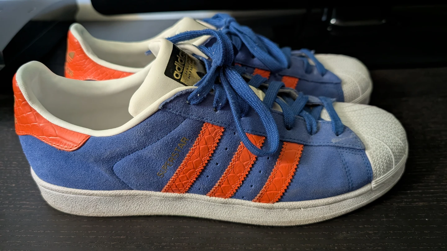 Adidas Superstar Men's Shoes Size 9.5 - photo 5