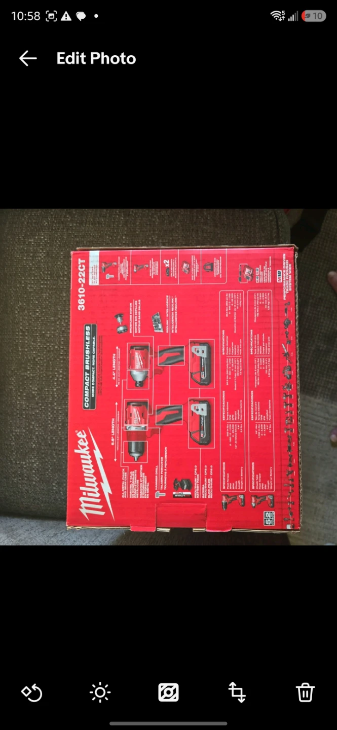 BRAND NEW Milwaukee M18 18V Cordless Drill/Impact Combo Kit - photo 2