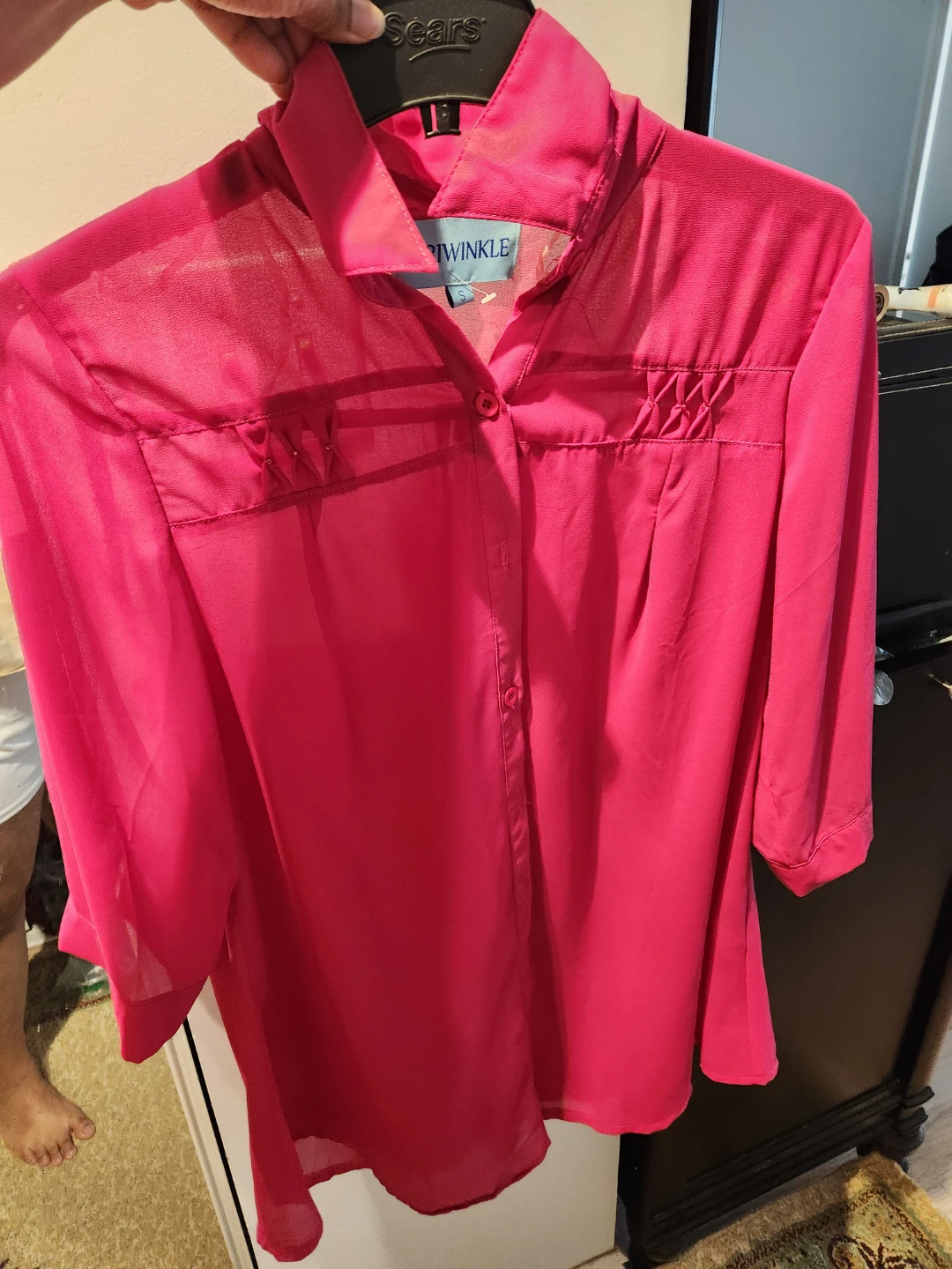 TWINKLE Blouse - Hot Pink ⚽