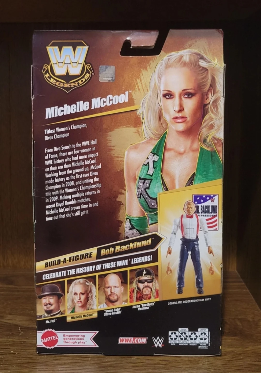 WWE Elite Legends Series 30 Michelle McCool Women's Belt - photo 2