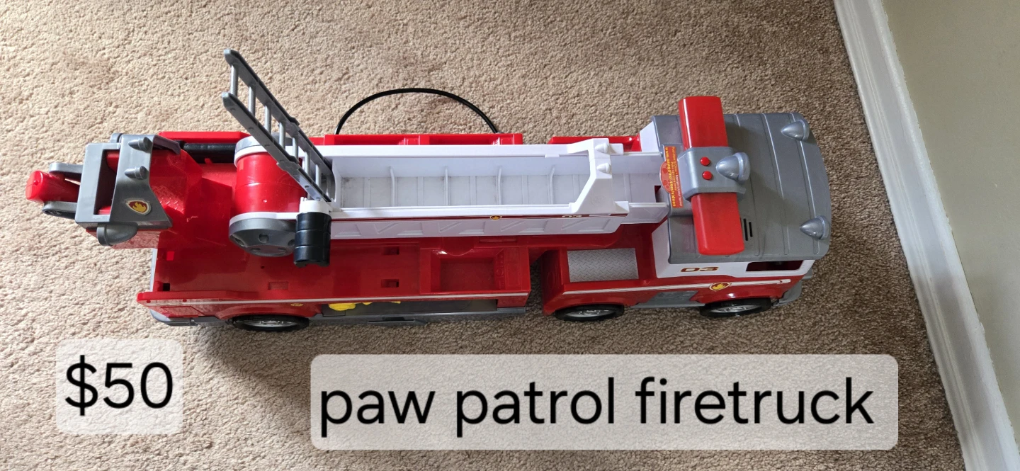 Paw Patrol Fire Truck Toy - photo 4