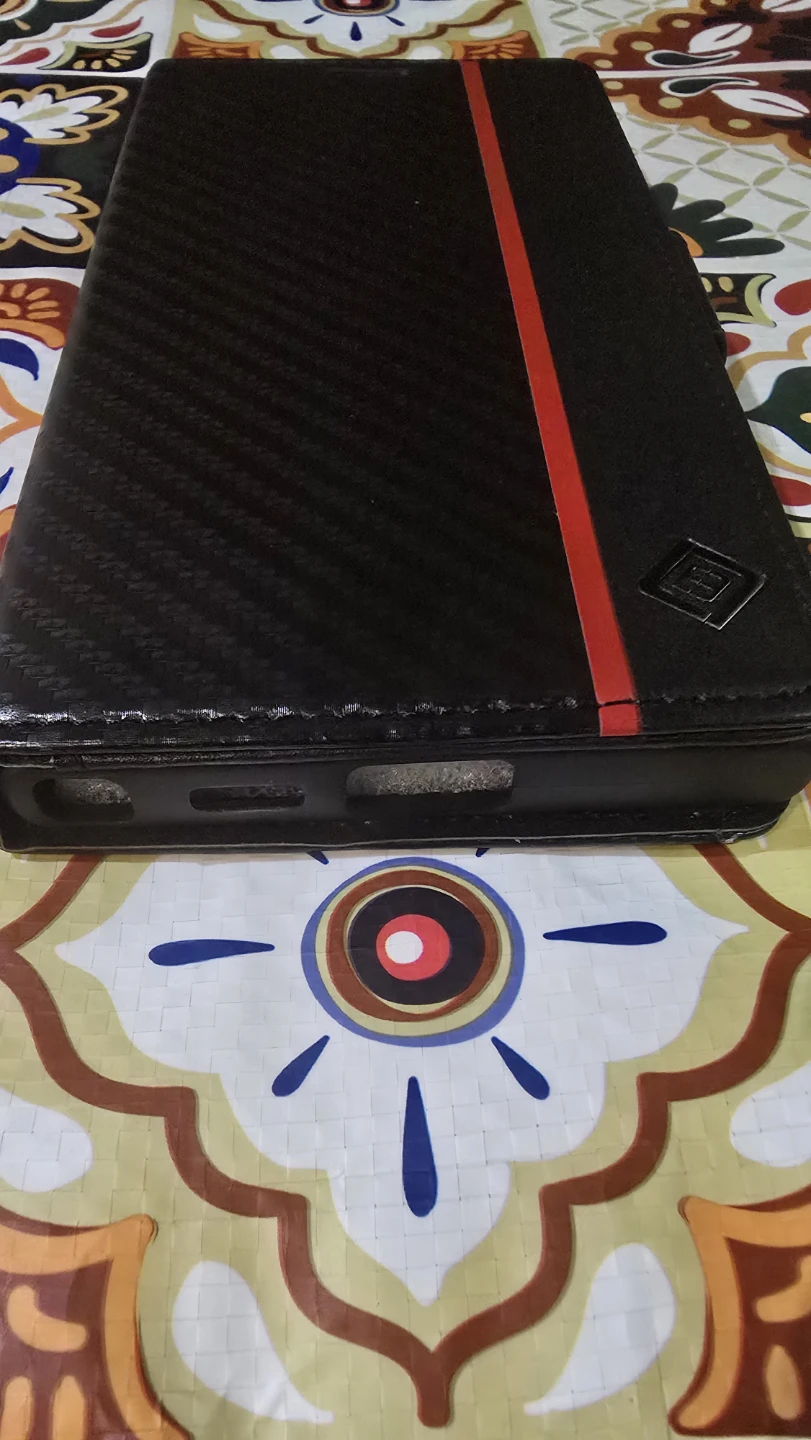 SAMSUNG S24 ULTRA Black Carbon Fibre Phone Case with Red Stripe