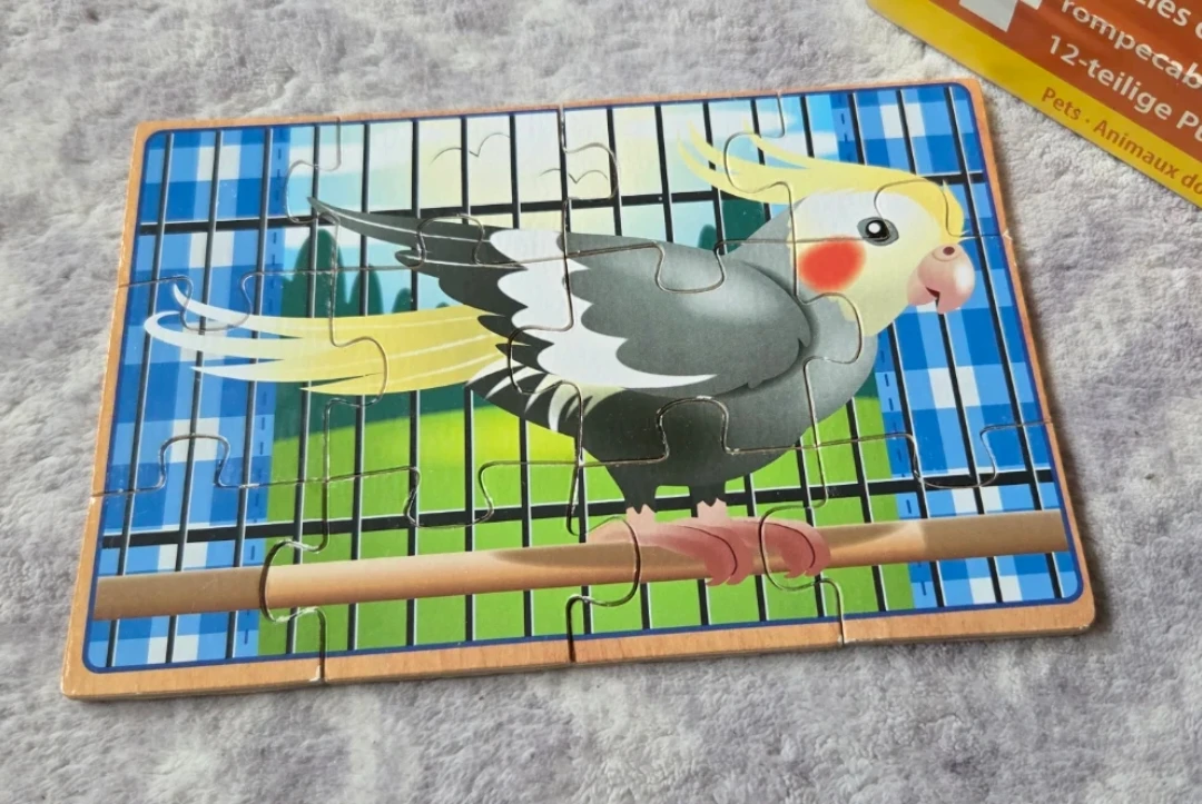 Wooden Puzzle Set 🐦⚽️ - photo 5