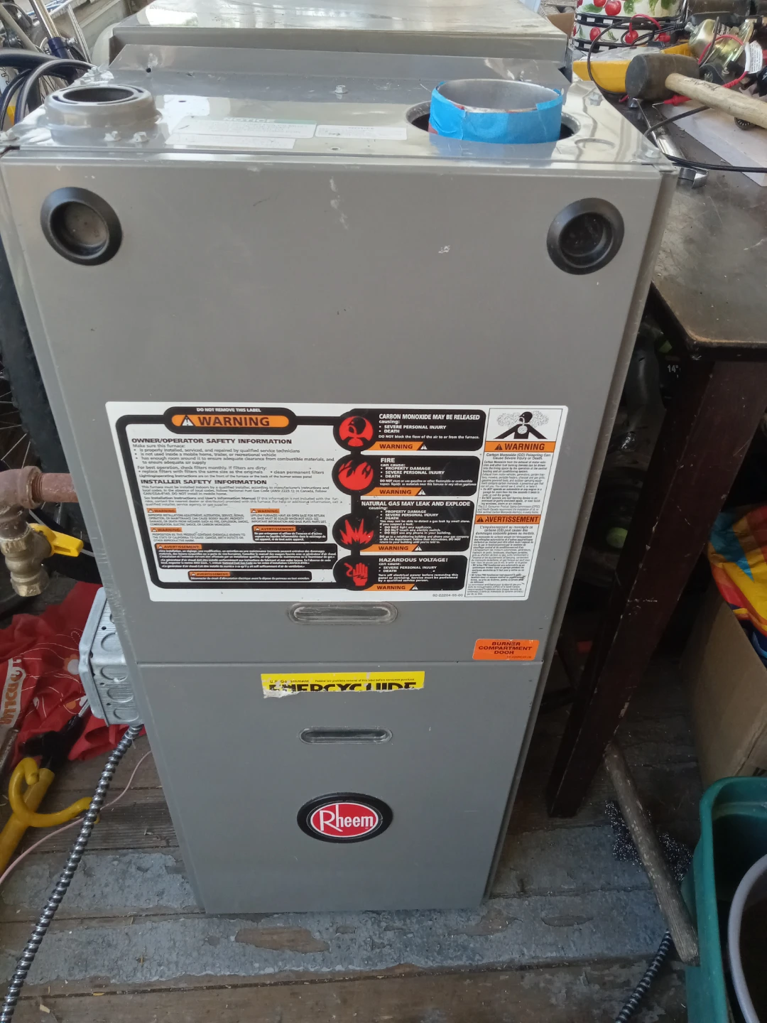 Rheem furnance
