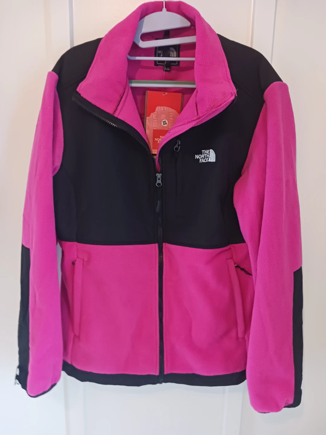 The North Face Fleece Jacket Pink Black XXL