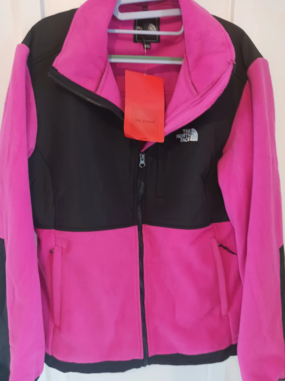 The North Face Fleece Jacket Pink Black XXL - photo 2