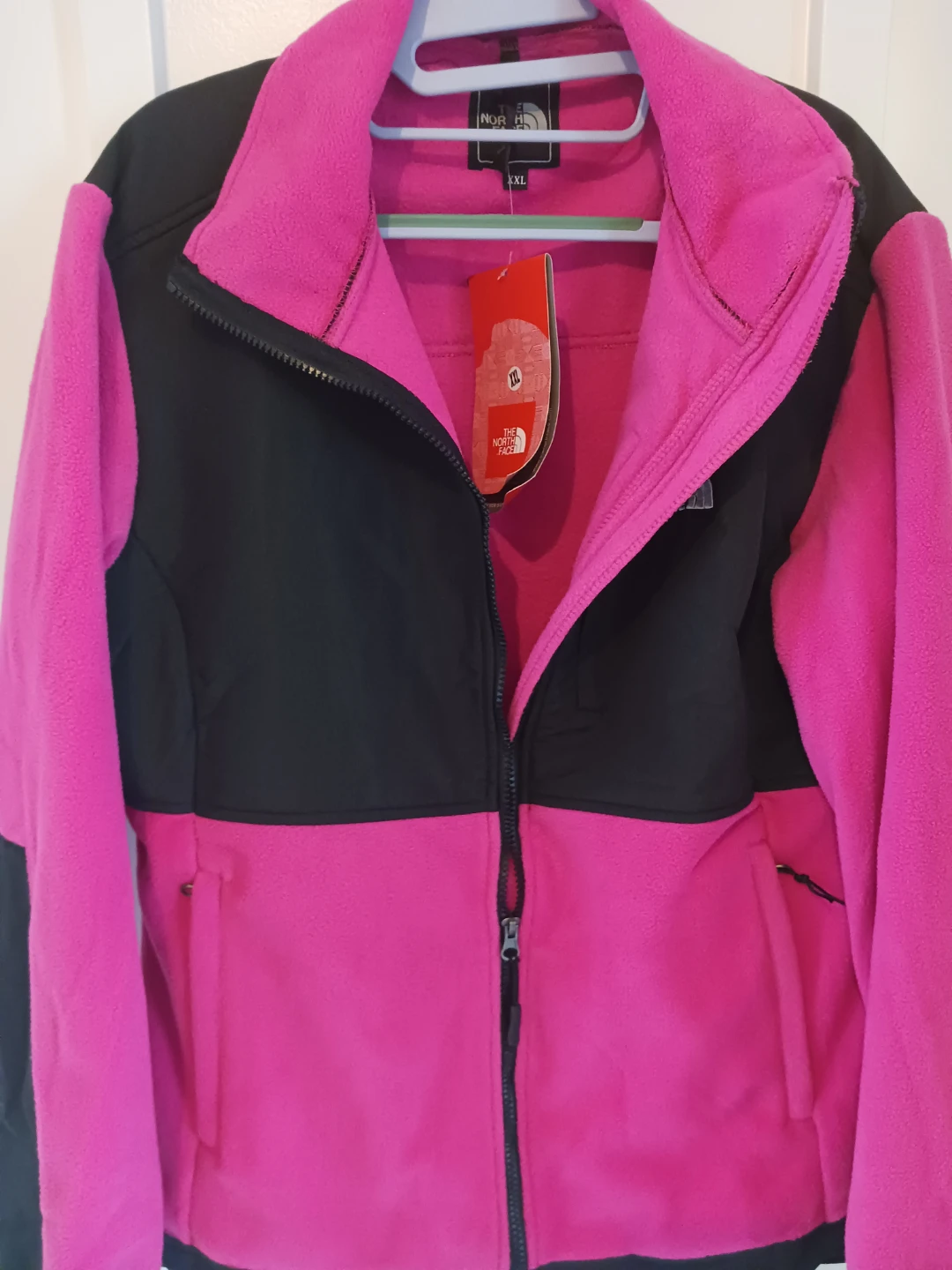 The North Face Fleece Jacket Pink Black XXL - photo 3